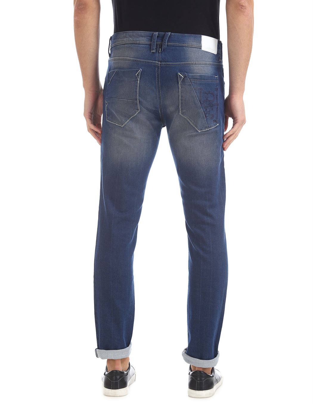 Ed Hardy Men Casual Wear Solid  Jeans